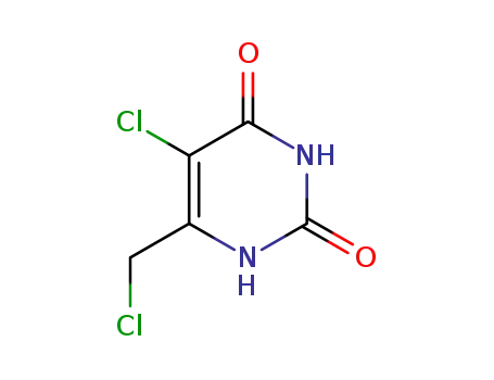 5-chloro-6-(chloromethyl)-1,2,3,4-tetrahydropyrimidine-2,4-dione