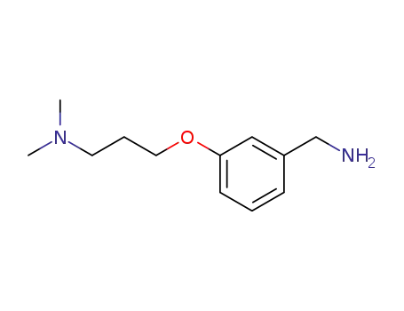 Molecular Structure of 182963-94-6 (3-[3-(Dimethylamino)propoxy]benzylamine)