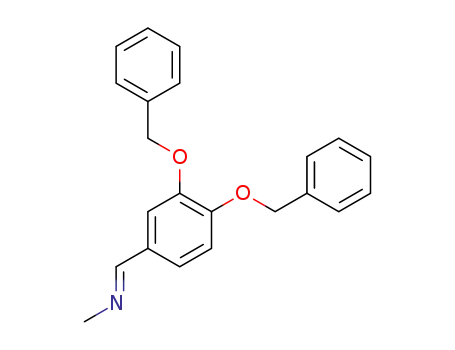 3,4-dibenzyloxybenzylidenemethylamine
