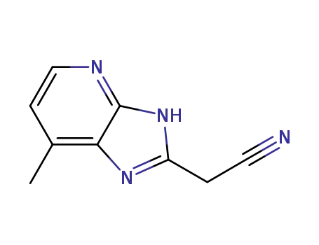 [7-methyl-2-(3H-imidazo[4,5-b]pyridine)-2-yl]acetonitrile