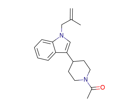 1-{4-[1-(2-methylallyl)-1H-indol-3-yl]-piperidin-1-yl}-ethanone