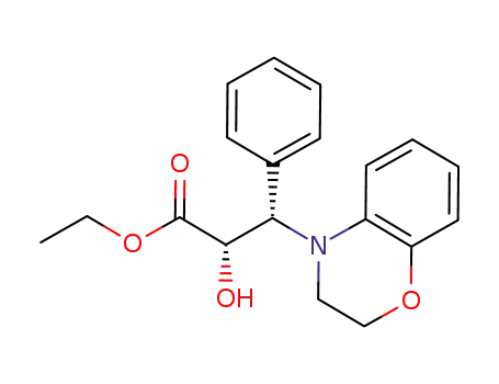 ethyl (2RS,3RS)-3-(2,3-dihydro-4H-1,4-benzoxazin-4-yl)-2-hydroxy-3-phenylpropanoate