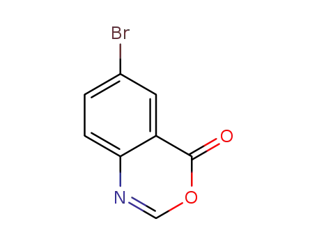 Molecular Structure of 449185-77-7 (6-BROMO-4H-3,1-BENZOXAZIN-4-ONE)