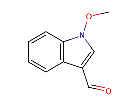 Molecular Structure of 67282-55-7 (1-METHOXYINDOLE-3-CARBOXALDEHYDE)