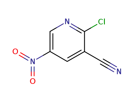 Molecular Structure of 31309-08-7 (2-CHLORO-5-NITRONICOTINONITRILE)