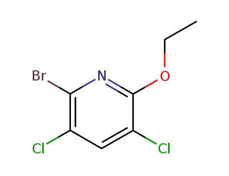 2-ethoxy-6-bromo-3,5-dichloro-pyridine