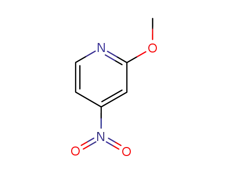 Molecular Structure of 18614-54-5 (2-Methoxy-4-nitropyridine)