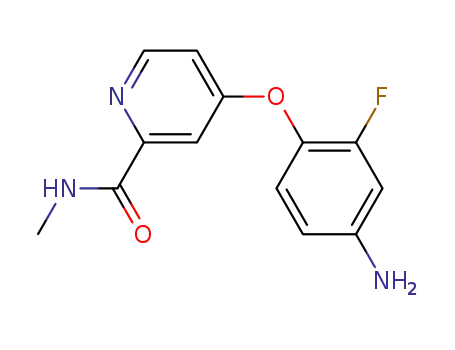 4-(4-amino-2-fluorophenoxy)-N-methylpicolinamide