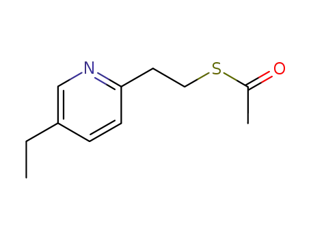 thioacetic acid S-[2-(5-ethyl-[2]pyridyl)-ethyl ester]