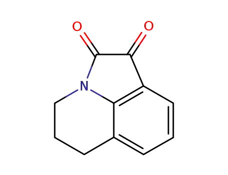4H-Pyrrolo[3,2,1-ij]quinoline-1,2-dione,5,6-dihydro-