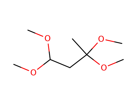 Molecular Structure of 5744-65-0 (1,1,3,3-Tetramethoxybutane)