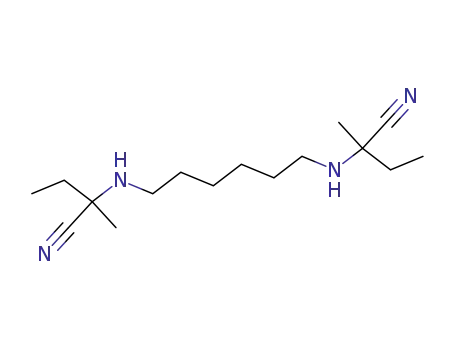 (+/-)-1,6-bis-[(1-methyl-1-cyano-propyl)-amino]-hexane