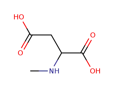 Molecular Structure of 17833-53-3 (N-METHYL-DL-ASPARTIC ACID)