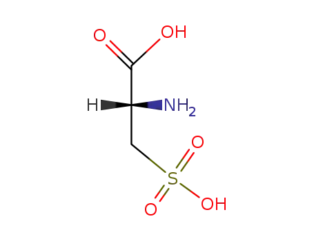Molecular Structure of 35554-98-4 (D-Cysteic acid)