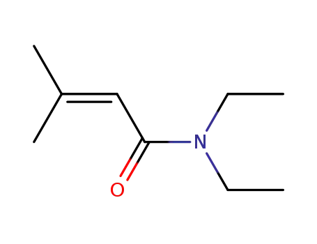 N,N-diethyl-3-methyl-but-2-enamide cas  5411-63-2