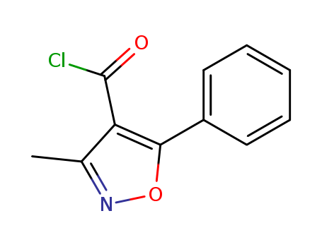 3-methyl-5-phenyl-4-isoxazolecarbonyl chloride