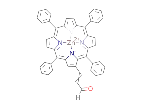 3-(2'-(5',10',15',20'-tetraphenylporphyrinato zinc(II)yl))allyl aldehyde