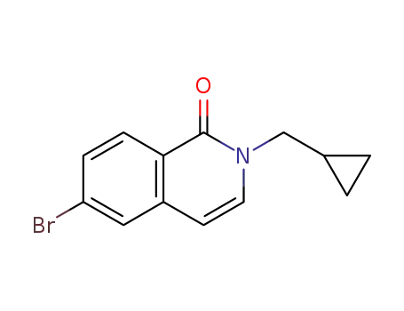 6-bromo-2-(2-cyclopropanemethyl)isoquinolin-1(2H)-one