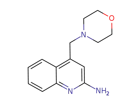 4-(Morpholinomethyl)quinolin-2-amine