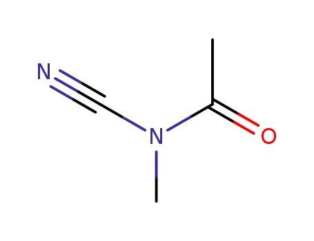 Molecular Structure of 87718-98-7 (Acetamide, N-cyano-N-methyl-)