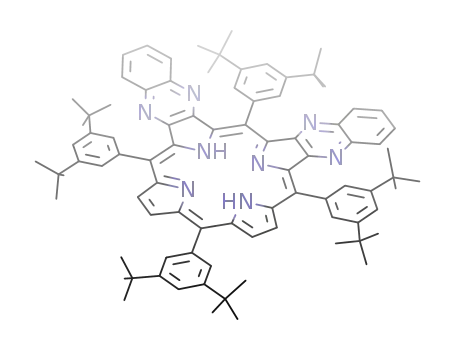 5,10,15,20-tetrakis(3,5-di-tert-butylphenyl)bisquinoxalino[2,3-b':7,8-b'']porphyrin