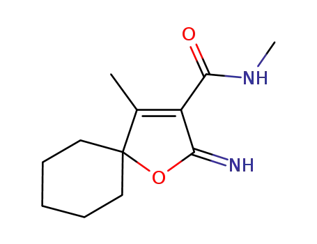 2-imino-3-(N-methyl)carbamoyl-4-methyl-5,5-pentamethylene-2,5-dihydrofuran