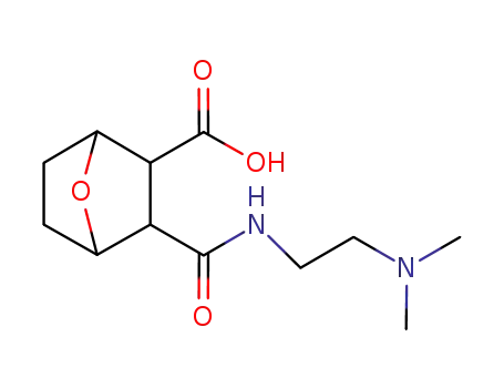 1-N-(3-exocarboxy-7-oxabicyclo[2.2.1]heptane-2-exocarbonyl)amino-2-(N,N-dimethyl)aminoethane