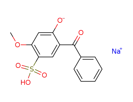 Sodium;5-benzoyl-4-hydroxy-2-methoxybenzenesulfonate
