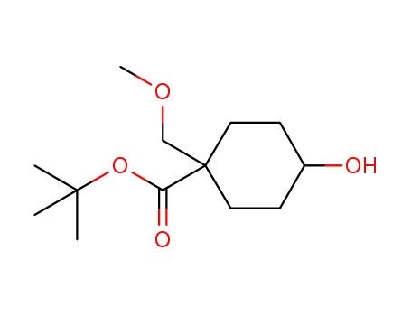 (1s,4s)-tert-butyl 4-hydroxy-1-(methoxymethyl)cyclohexanecarboxylate