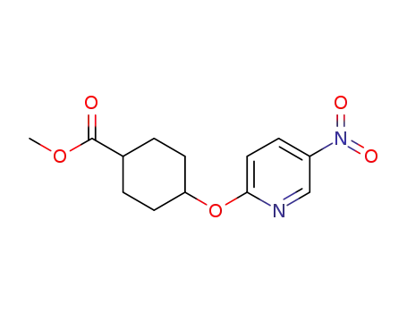 (1s,4s)-methyl 4-(5-nitropyridin-2-yloxy)cyclohexanecarboxylate