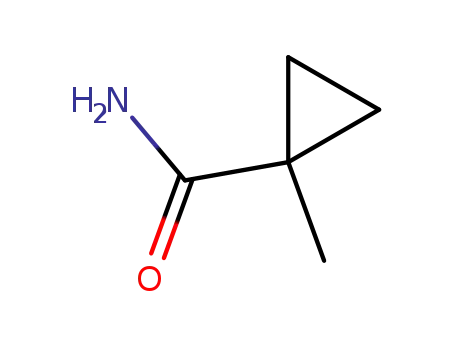 Molecular Structure of 15910-91-5 (1-METHYLCYCLOPROPANE-1-CARBAMIDE)