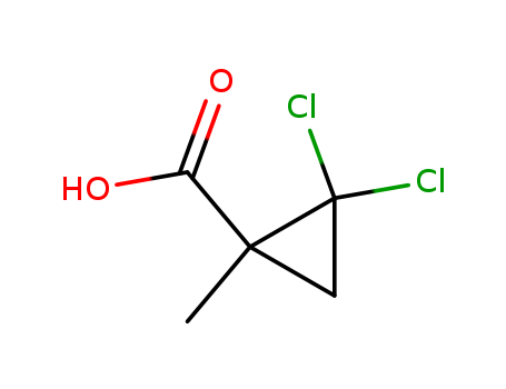 2,2-dichloro-1-methyl-cyclopropane carboxylic acid