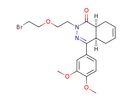 cis-2-[2-(2-bromoethoxy)ethyl]-4-(3,4-dimethoxyphenyl)-4a,5,8,8a-tetrahydrophthalazin-1(2H)-one
