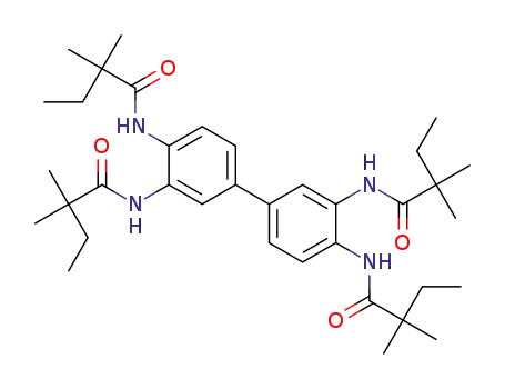 3,3',4,4'-tetra(2,2-dimethylbutyrylamido)biphenyl
