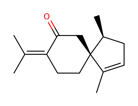 1,4-dimethyl-8-isopropylidenespiro[4.5]dec-1-en-7-one