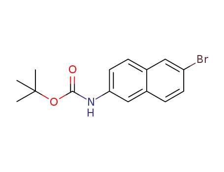 Molecular Structure of 869114-68-1 (tert-butyl 6-broMonaphthalen-2-ylcarbaMate)
