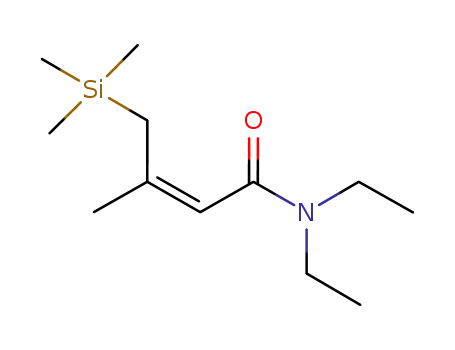 (Z)-N,N-diethyl-3-methyl-4-trimethylsilyl-but-2-enamide