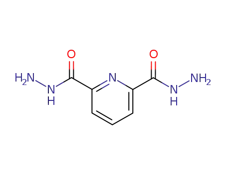 Molecular Structure of 5112-36-7 (Pyridine-2,6-dicarbohydrazide)