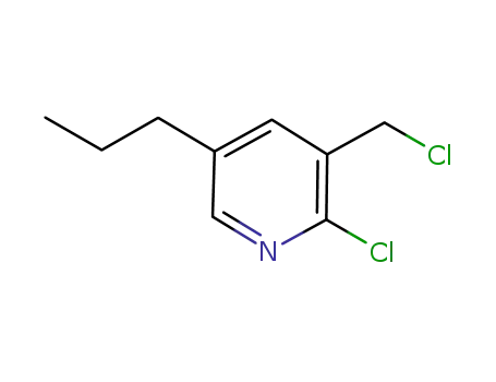 2-chloro-3-(chloromethyl)-5-propylpyridine