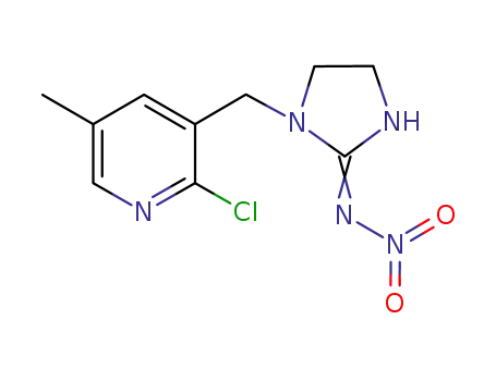 2-{1-[(2-chloro-5-methyl-3-pyridyl)methyl]-tetrahydro-1H-2-imidazolyliden}-1-oxo-1-hydraziniumolate