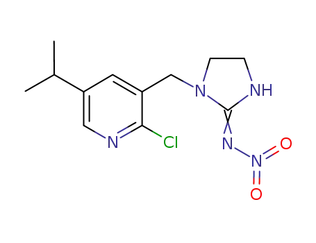 2-{1-[(2-chloro-5-isopropyl-3-pyridyl)methyl]-tetrahydro-1H-2-imidazolyliden}-1-oxo-1-hydraziniumolate