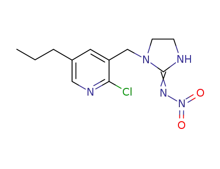 2-{1-[(2-chloro-5-propyl-3-pyridyl)methyl]-tetrahydro-1H-2-imidazolyliden}-1-oxo-1-hydraziniumolate