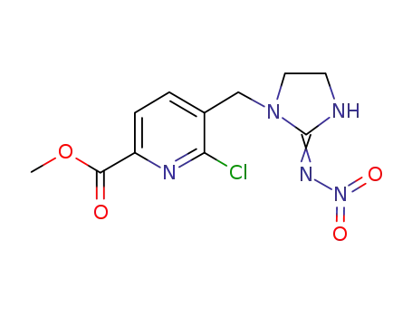 2-(1-{[2-chloro-6-(methoxycarbonyl)-3-pyridyl]-methyl}-tetrahydro-1H-2-imidazolyliden)-1-oxo-1-hydraziniumolate
