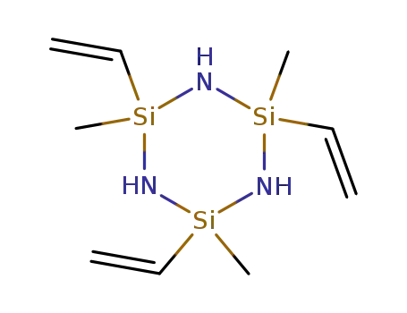 1,3,5-trimethyl-1,3,5-trivinyl-1,3,5-trisila-2,4,6-triazacyclohexane