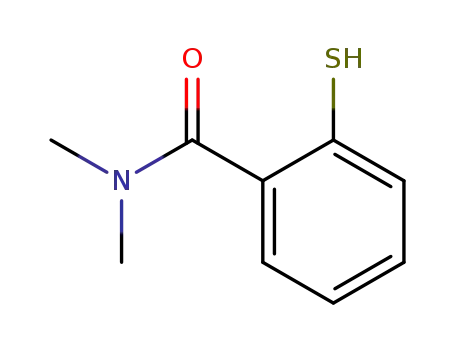 Molecular Structure of 20877-02-5 (o-mercapto-N,N-dimethylbenzamide)