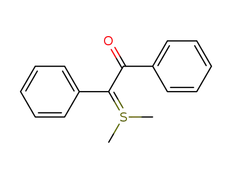 2-(Dimethyl-λ4-sulfanylidene)-1,2-diphenyl-ethanone