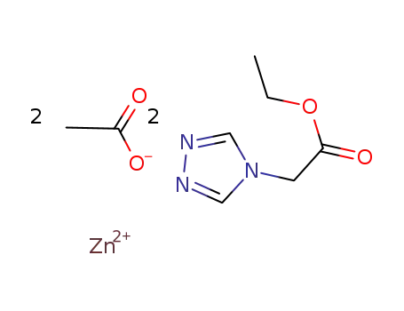 Zn(acetate)2(4H-1,2,4-triazol-4-yl-acetate)2