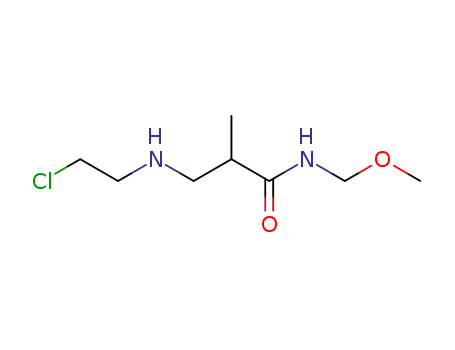 N-methoxymethyl-(1-methyl-2-(2-chloroethyl)amino)-ethylamide