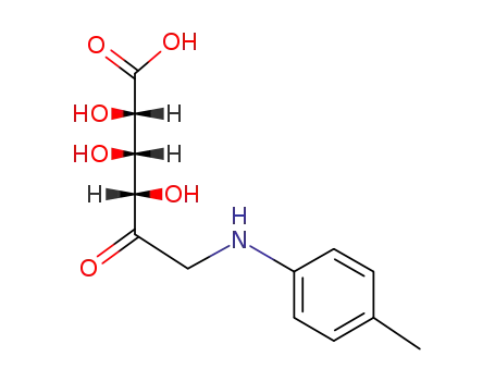 6-p-toluidino-D-lyxo-6-deoxy-[5]hexulosonic acid