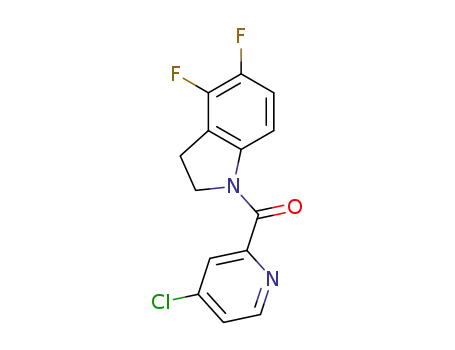 (4-chloro-pyridin-2-yl)-(4,5-difluoro-2,3-dihydro-indol-1-yl)-methanone